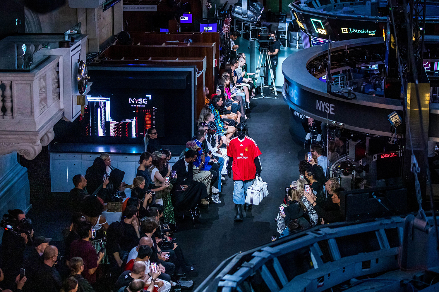 fashion show at the nyse