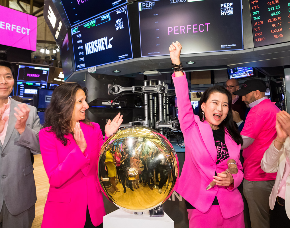 Perfect celebrates it's IPO on floor of NYSE